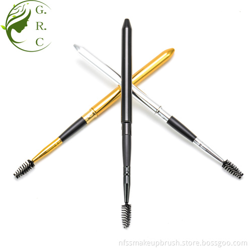 Make Up Retractable Eyebrow Mascara Eyelash Spoolie Brush
